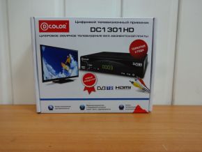 Внешний TV-тюнер, цифровой, D-Color DC1301HD