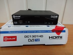 Внешний TV-тюнер, цифровой, D-Color DC1301HD