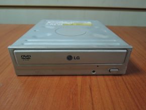 Оптический привод DVD-ROM IDE серебристый